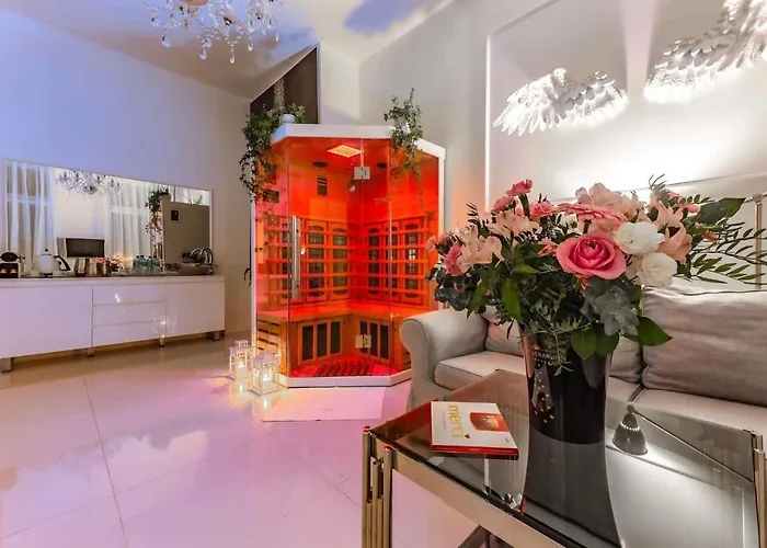 Apartment Sensual Luxury Private Jacuzzi & Sauna For Couples Posen